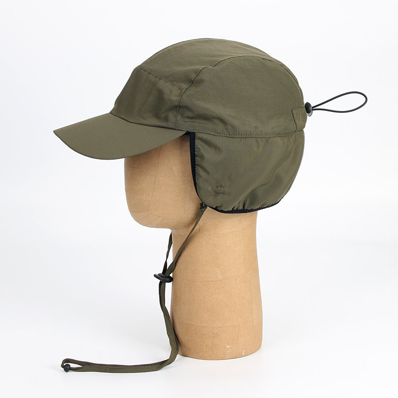 Wholesale Nylon Waterproof Baseball Cap Ear Caps